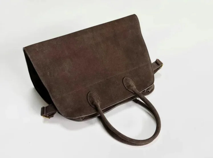 Premium Cowhide Leather Shoulder Bag