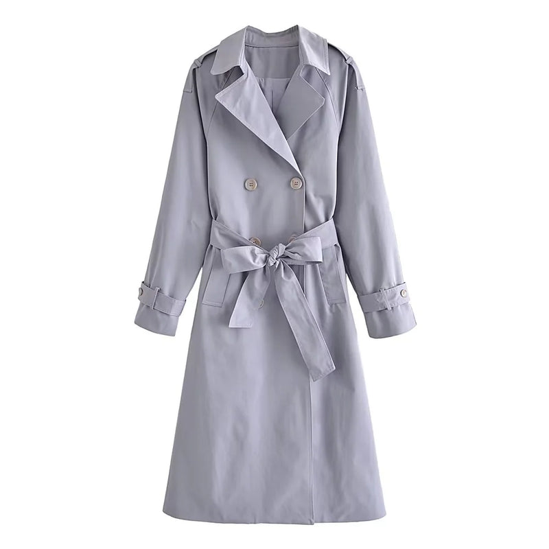 Women's Belted Vintage Coat