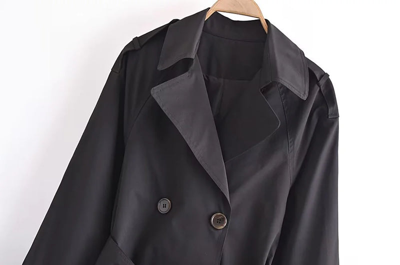 Women's Belted Vintage Coat